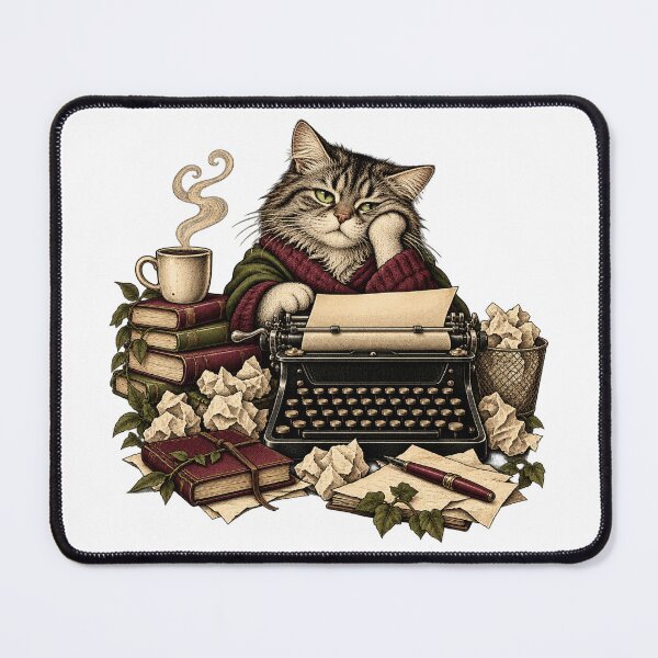 Item preview, Draft Seventeen – Writer Humor Illustration designed and sold by Xnuery.