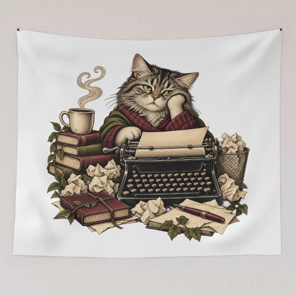 Item preview, Draft Seventeen – Writer Humor Illustration designed and sold by Xnuery.