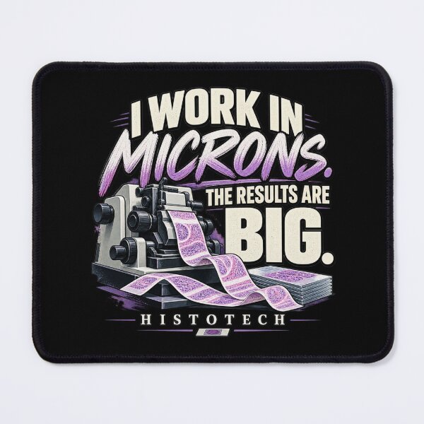 Item preview, I Work in Microns The Results Are Big Histotech designed and sold by amndro.