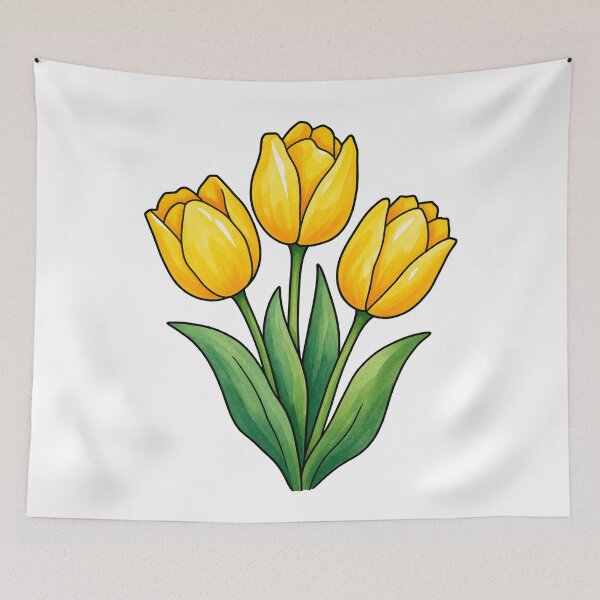 Item preview, Yellow Tulip  designed and sold by GraphicsClub.