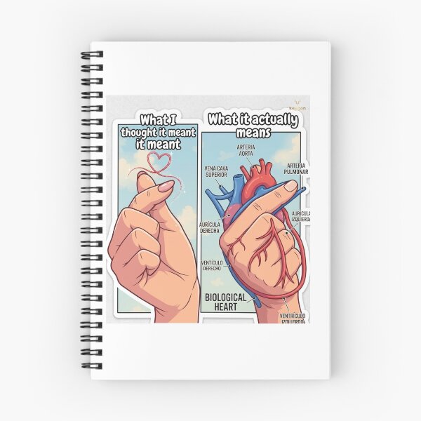 Item preview, K-Pop Finger Heart vs. Real Anatomy - Funny K-Pop & Meme Sticker designed and sold by keygon.