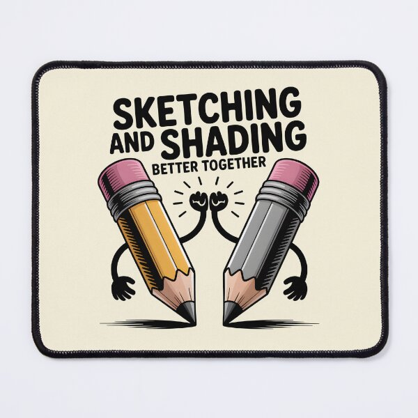 Item preview, Sketching and Shading Better Together – Funny Drawing Artist Design designed and sold by Jollys-ArtShop.