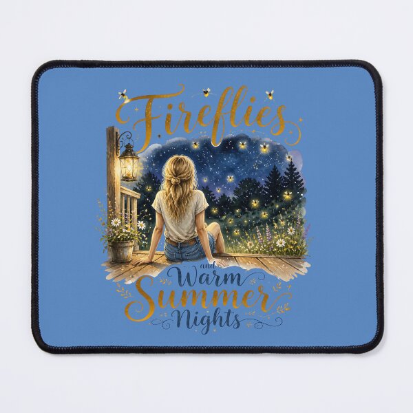 Item preview, Fireflies and warm summer nights designed and sold by Whimsy Petal and Co..