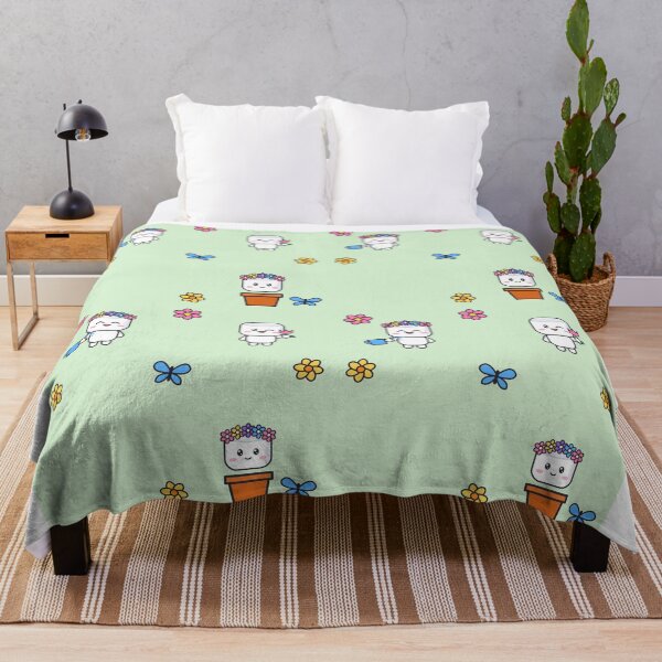 Item preview, Bloom Where You're Planted - Cute Garden Marshmallow Pip with Flowers designed and sold by BiMood.