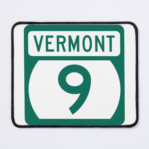 Item preview, Vermont Route 9 – Molly Stark Scenic Byway – Green Mountains Vintage Highway Sign designed and sold by NewNomads.
