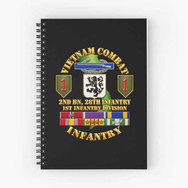 Item preview, Vietnam Combat Veteran - 2nd Bn, 28th Inf 1st Inf Div - VN SVC w bronze star w OLC - 4 Stars  - 3D - Transparent designed and sold by Military Insignia Products.