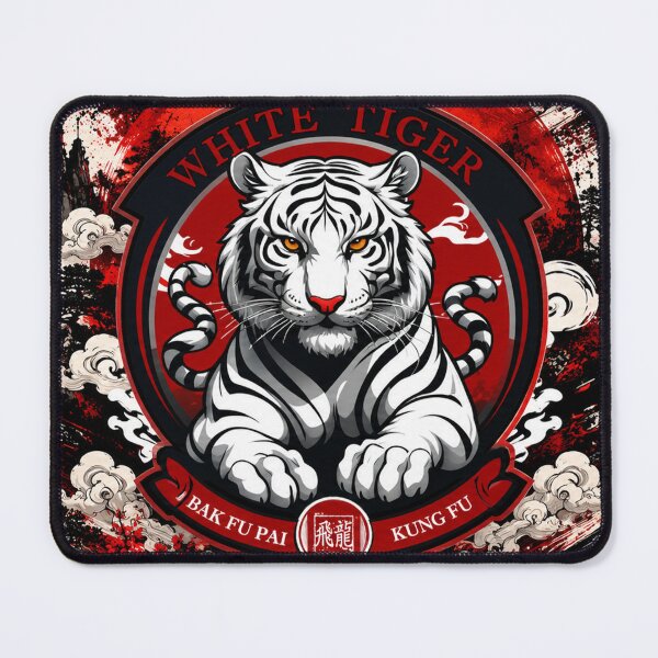 Item preview, White Tiger Bak Fu Pai Kung Fu | Legendary Chinese Martial Arts Tiger designed and sold by Fei Long Design Hub.