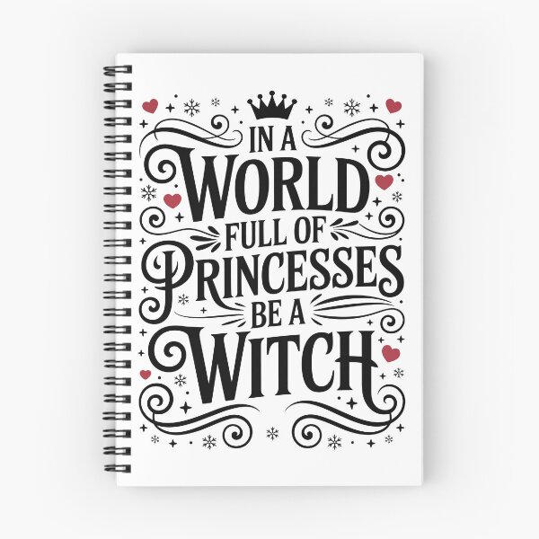 Item preview, IN A WORLD FULL OF PRINCESSES BE A WITCH designed and sold by jkrphoto.