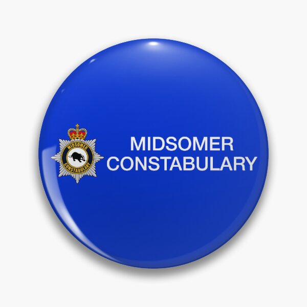 Item preview, Midsomer Constabulary Work Shirt (on Royal Blue) designed and sold by PawsitiveMum3.
