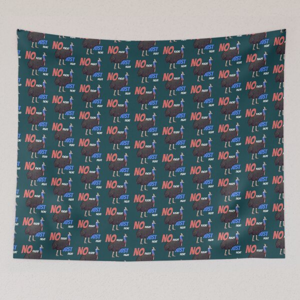 Item preview, Cassowary - No flight, just fight designed and sold by BeeHappyShop.