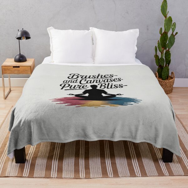 Item preview, Brushes and Canvases Pure Bliss – Funny Artist Painting Design designed and sold by Jollys-ArtShop.