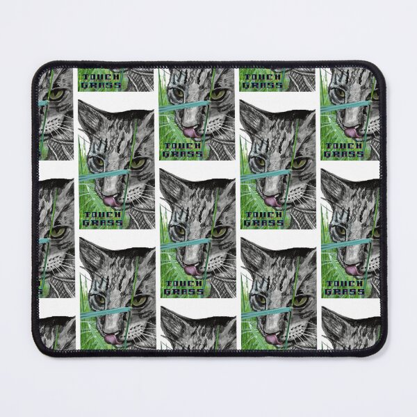 Item preview, (Grizzlor say) Touch Grass designed and sold by Felt Cute Handcrafts.