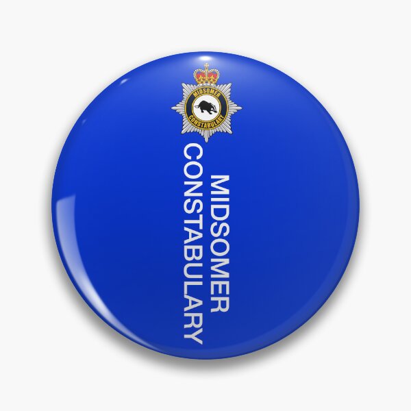 Item preview, PATTERN Midsomer Constabulary Work Shirt (on Royal Blue) designed and sold by PawsitiveMum3.