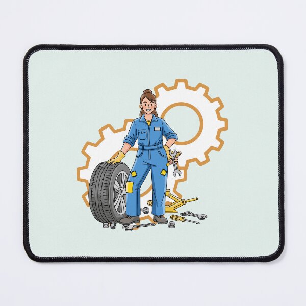 Item preview, Auto Mechanic Girl designed and sold by FanFest.