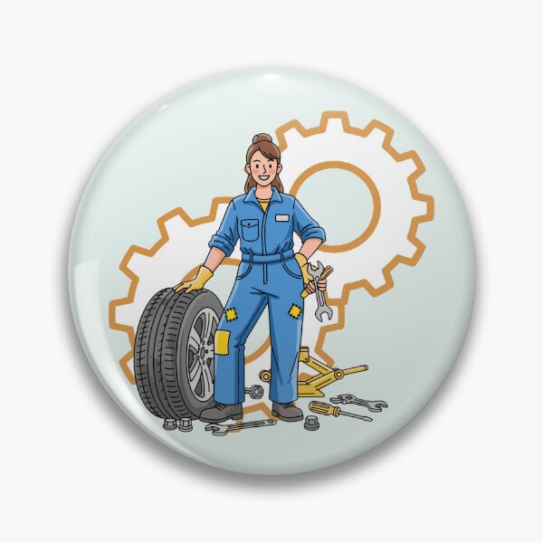 Item preview, Auto Mechanic Girl designed and sold by FanFest.