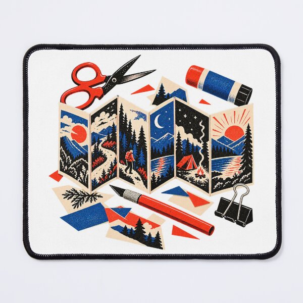 Item preview, Mini Zine Lab – Zine Making Illustration designed and sold by Xnuery.