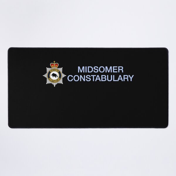 Item preview, Midsomer Constabulary Work Shirt (on Black) designed and sold by PawsitiveMum3.