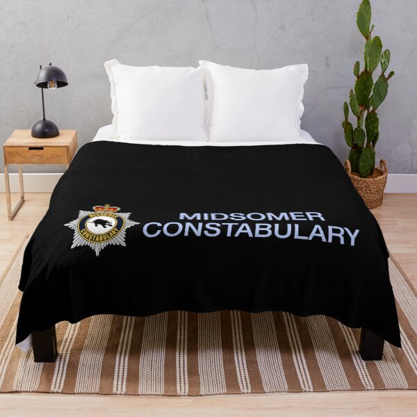Item preview, Midsomer Constabulary Work Shirt (on Black) designed and sold by PawsitiveMum3.