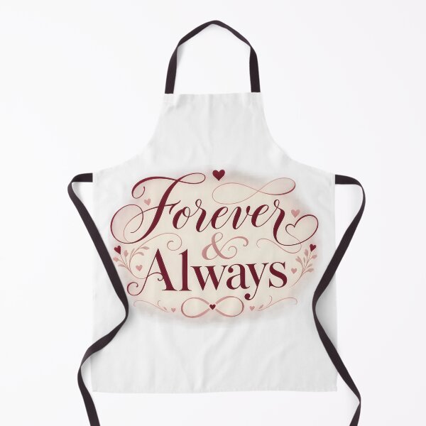 Item preview, Forever & Always – Romantic Love Quote Typography designed and sold by Amsafjol.