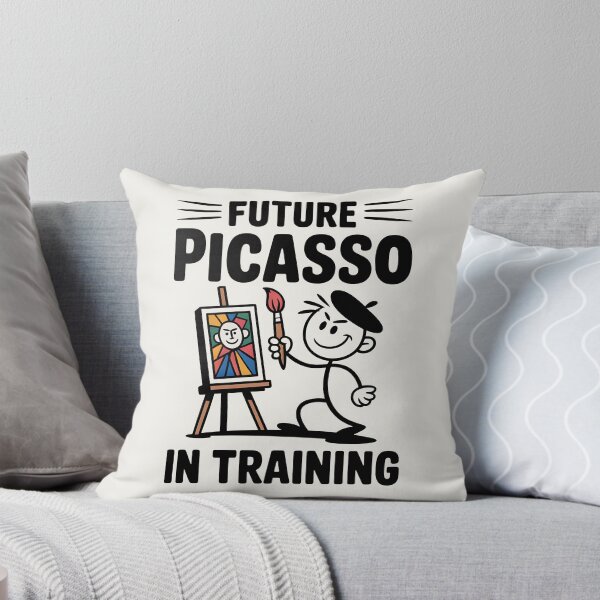 Item preview, Future Picasso in Training – Funny Artist and Painting Design designed and sold by Jollys-ArtShop.