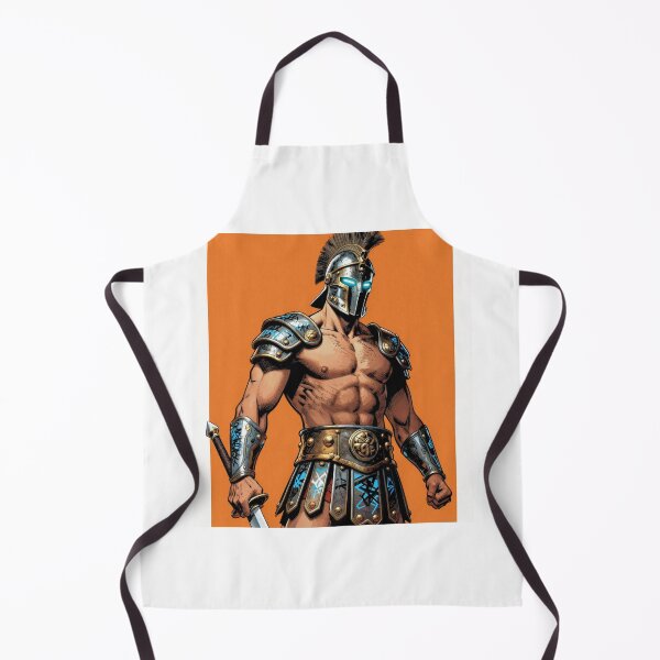 Item preview, Glow Eyes Spartan Warrior Gladiator Pop Art designed and sold by WildArtIT.