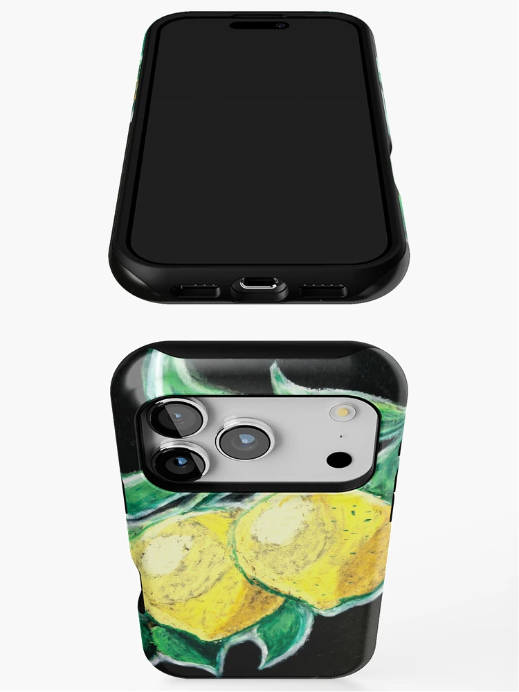 Thumbnail 3 of 4, iPhone Case, Lemons designed and sold by Risunkite.