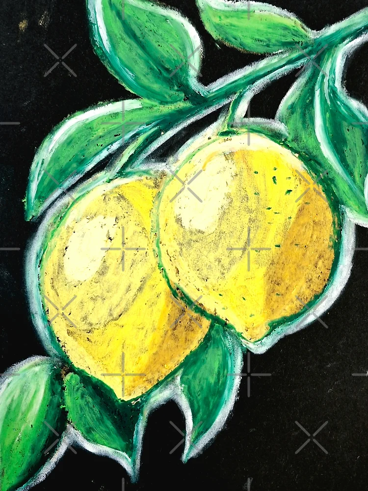 Thumbnail 3 of 3, Scarf, Lemons designed and sold by Risunkite.