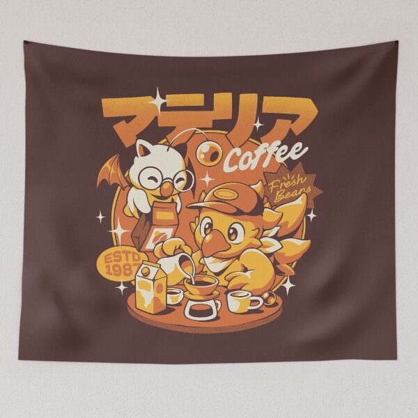 Item preview, Materia Coffee designed and sold by Ilustrata®.