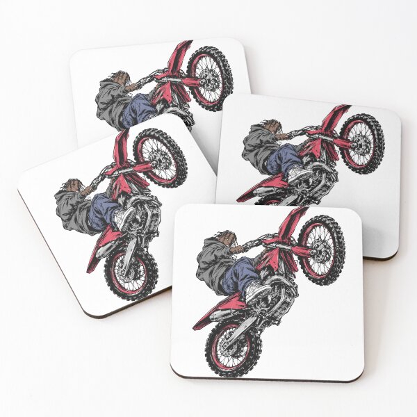 Item preview, DIRT BIKE WHEELIE designed and sold by MonoStyle.