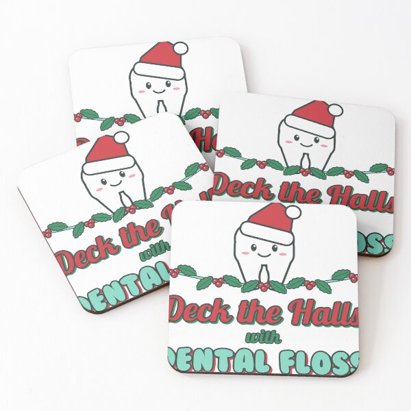 Item preview, Deck the Halls with Dental Floss designed and sold by Phaedra Jones.