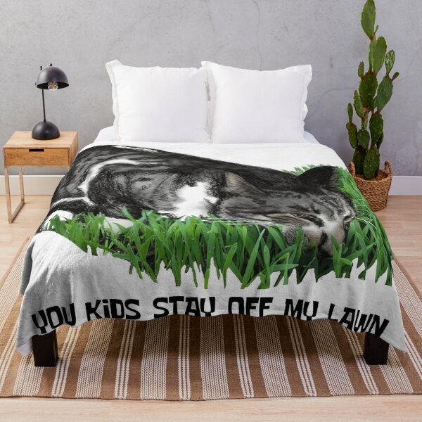 Item preview, You Kids Stay Off my Lawn designed and sold by Felt Cute Handcrafts.