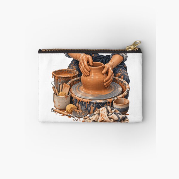 Item preview, Pottery Wheel Centering Hands – Pottery Illustration designed and sold by Xnuery.