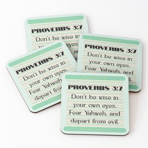 Item preview, Proverbs 3:7 designed and sold by DeeFran Designs.
