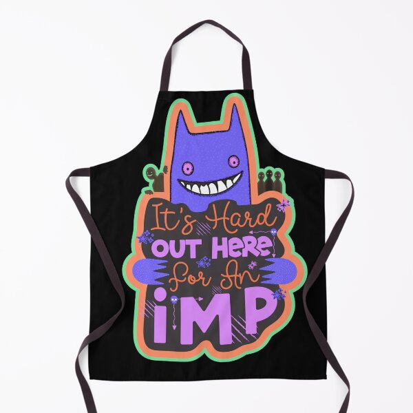 Item preview, Fantasy Halloween Mythical Imp Pun designed and sold by Renata illustrata.