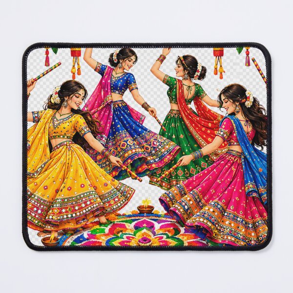Item preview, Indian festival dance art designed and sold by urbanshop7.