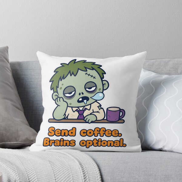 Item preview, Send Coffee Brains Optional Office Zombie designed and sold by serjcypher.