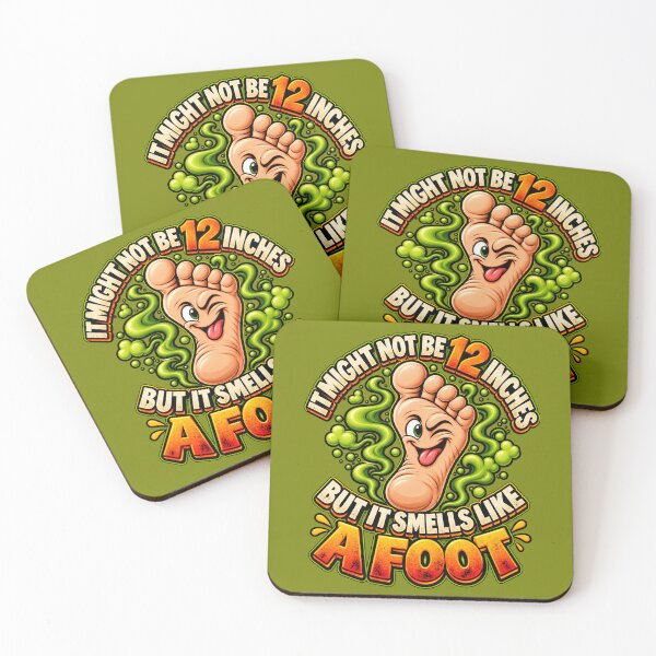 Item preview, It Might Not Be 12 Inches But It Smells Like A Foot-Funny Dad Joke Foot Humor designed and sold by Irysek.
