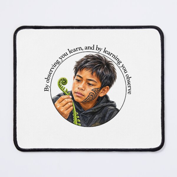 Item preview, Polynesian Wisdom Chiasmus Proverb - By observing you learn | Island Wisdom Art designed and sold by ShakaLife.org.
