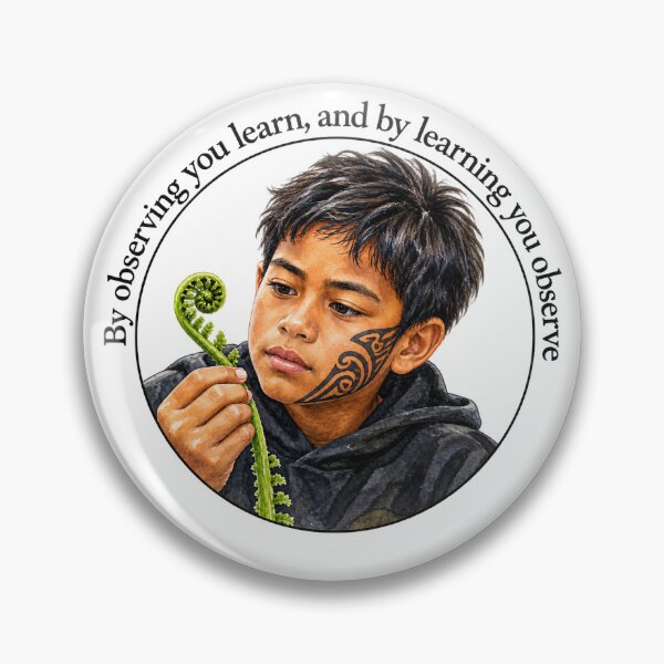 Item preview,   	 Polynesian Wisdom Chiasmus Proverb - By observing you learn | Island Wisdom Art designed and sold by ShakaLife.org.