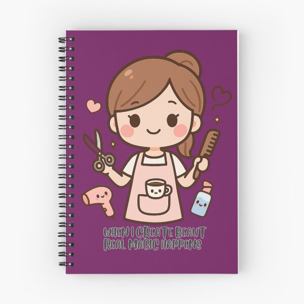 Item preview, Hairdresser purple  designed and sold by KawaiiHero.