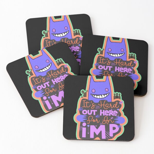 Item preview, Fantasy Halloween Mythical Imp Pun designed and sold by Renata illustrata.