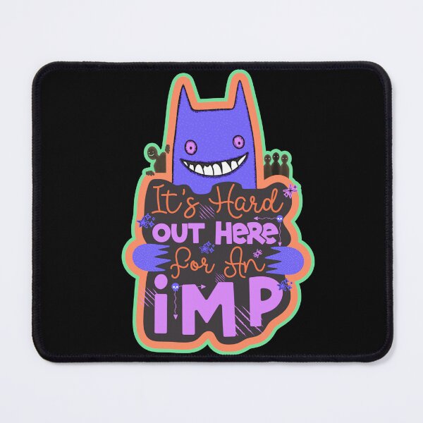 Item preview, Fantasy Halloween Mythical Imp Pun designed and sold by Renata illustrata.