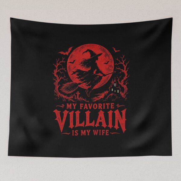 Item preview, My Favorite Villain is My Wife designed and sold by Positive&FunnyThings.