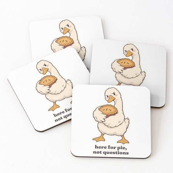 Item preview, Silly Goose Here for Pie Not Questions Thanksgiving designed and sold by OuqCreations.