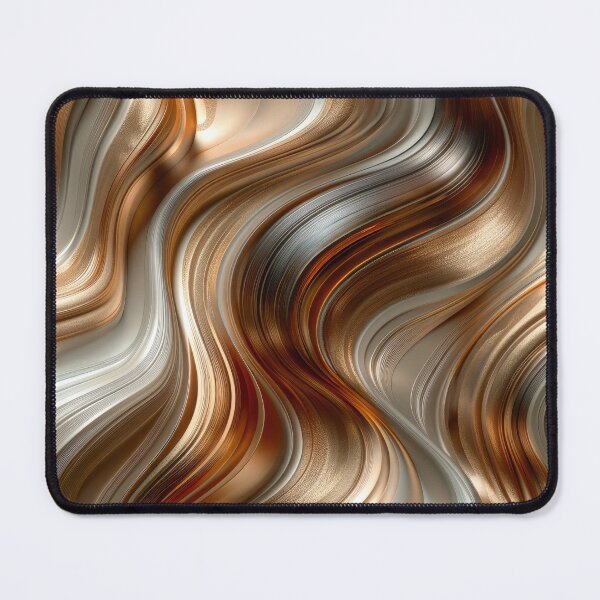 Item preview, Abstract Metallic Waves designed and sold by MargaretWiktor.