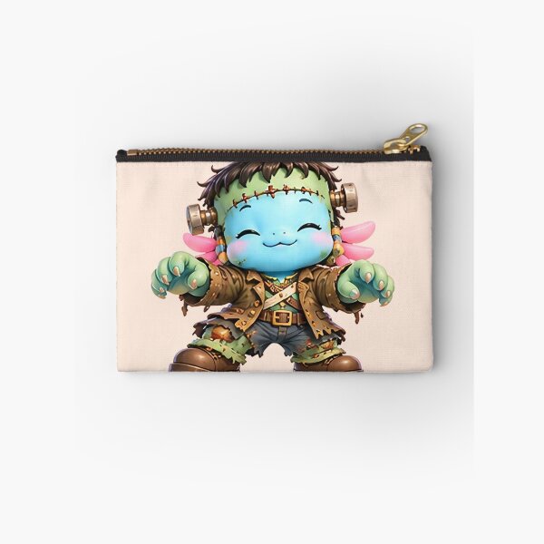 Item preview, Lolan Frankenstein | Cute Axolotl Monster | Fantasy Character Art designed and sold by Zaru Art Studio.