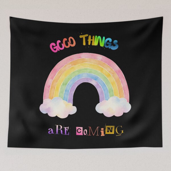Item preview, Good Things Are Coming – Positive Inspirational Quote. designed and sold by Dinasshop.