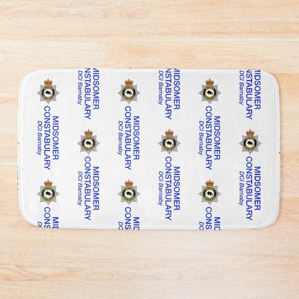 Item preview, PATTERN Midsomer Constabulary DCI Barnaby (on White) designed and sold by PawsitiveMum3.