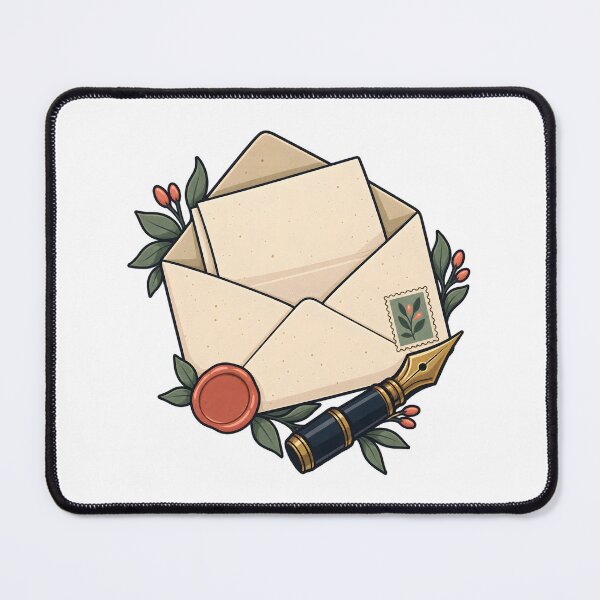 Item preview, Botanical Pen Pal Letter Emblem designed and sold by Philippa Shop.