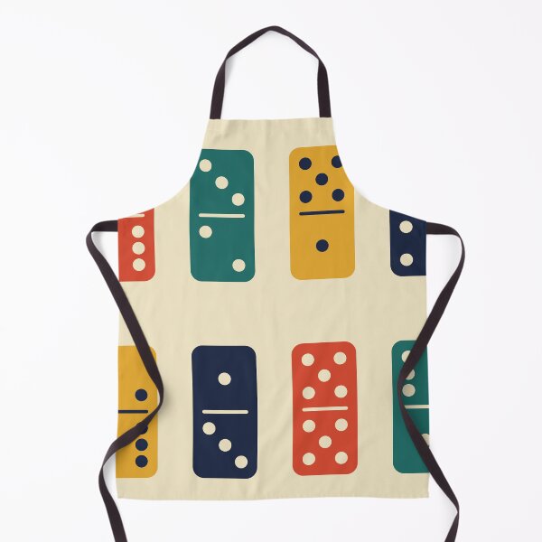 Item preview, Colorful Retro Dominoes Pattern – Colored Tiles designed and sold by Tranque-club.